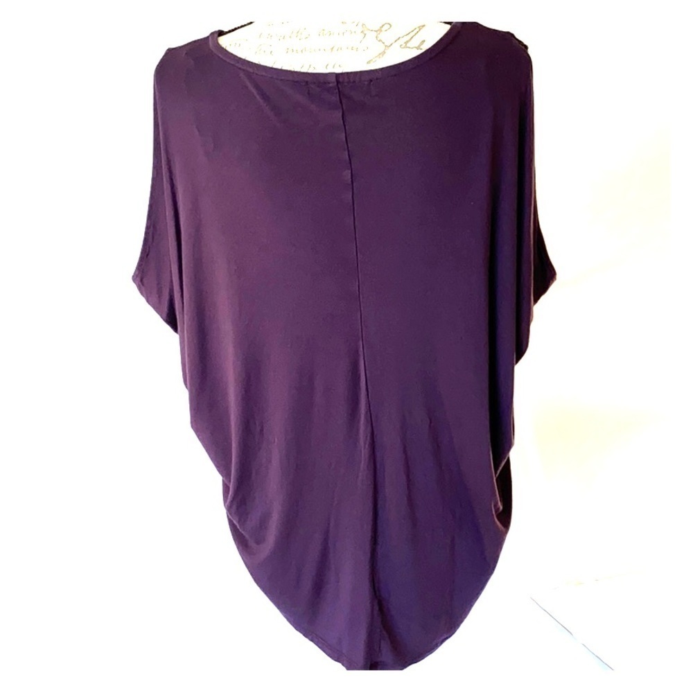 Michael Kors  Sz L Sleeveless Purple Shirt.